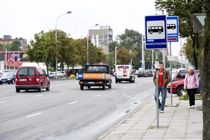 Vienodi stotelių pavadinimai kvailina keleivius