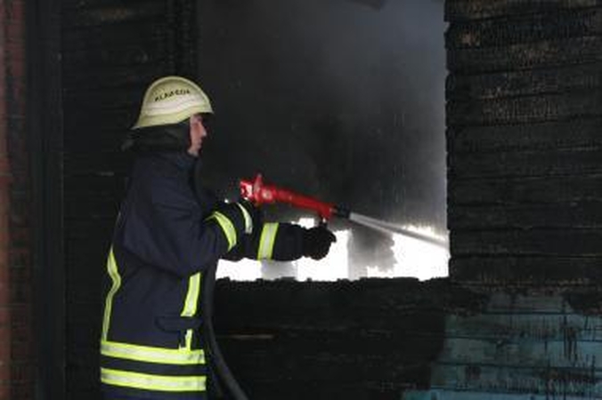 Klaipėdos r. gaisre žuvo žmogus
