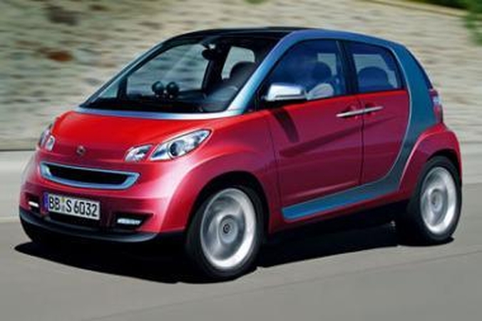 Pristatytas keturvietis „Smart“