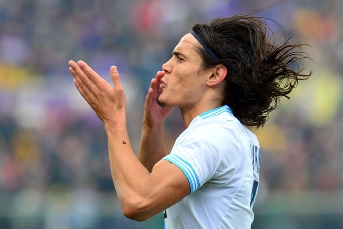 PSG prisijungė prie „Chelsea“ kovoje dėl E. Cavani įsigijimo