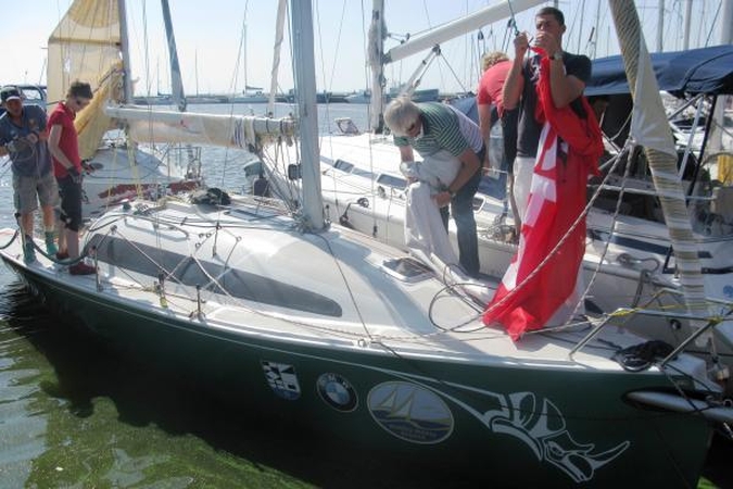 "Ambersail" - pirmoji lietuviška jachta prestižinėje pasaulinėje regatoje "Rolex Fastnet Race"
