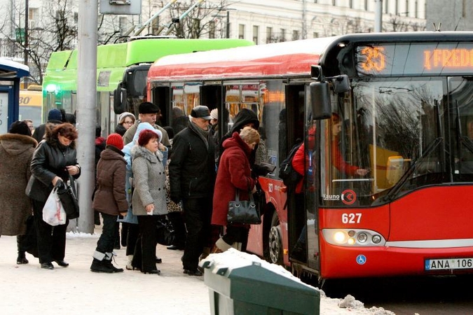 Kaune pradedama įgyvendinti viešojo transporto reforma