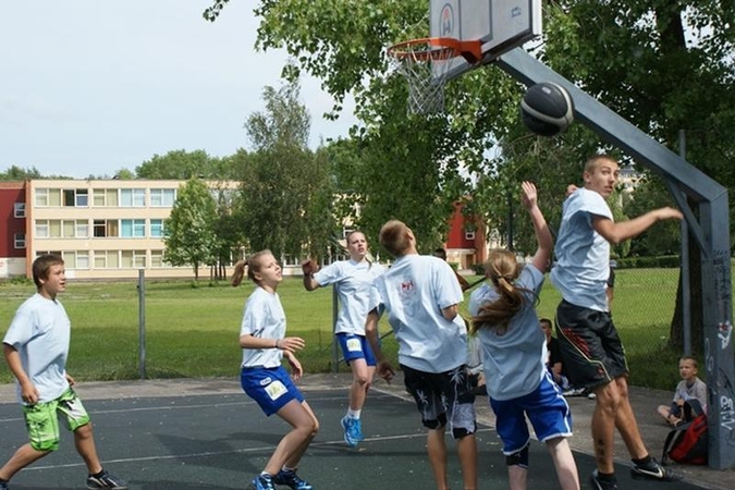 Klaipėdoje - krepšinio 3x3 turnyras vaikams