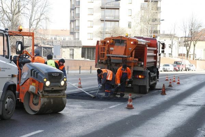 Smeltės kvartale bus atnaujintos gatvių dangos 