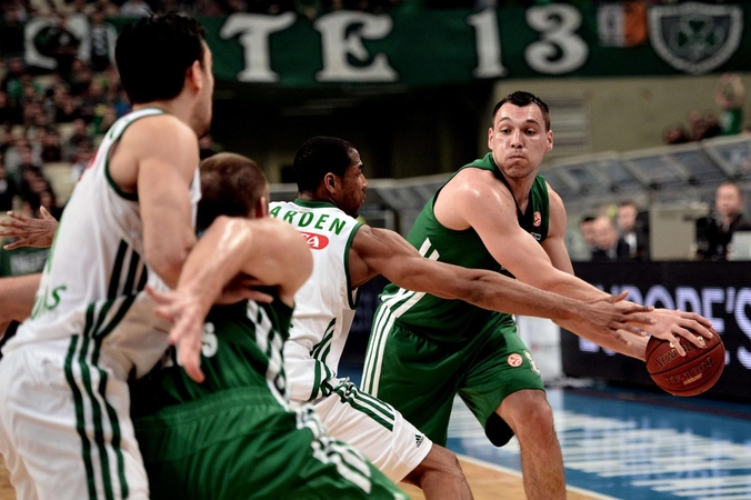 Didesnės algos nesulaukęs J. Mačiulis palieka „Panathinaikos“ komandą