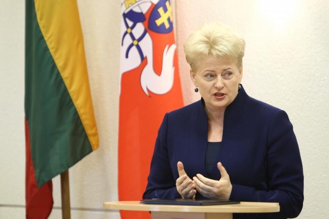 Prezidentė pareiškė užuojautą Rusijai dėl potvynio aukų