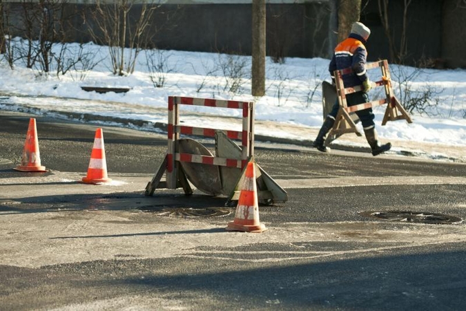 Šaltis Kaune jau laužo vandentiekio tinklus