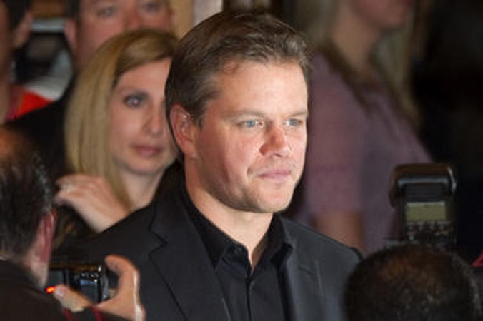 Holivudo aktorius M.Damonas nebevaidins Borno naujame filme 