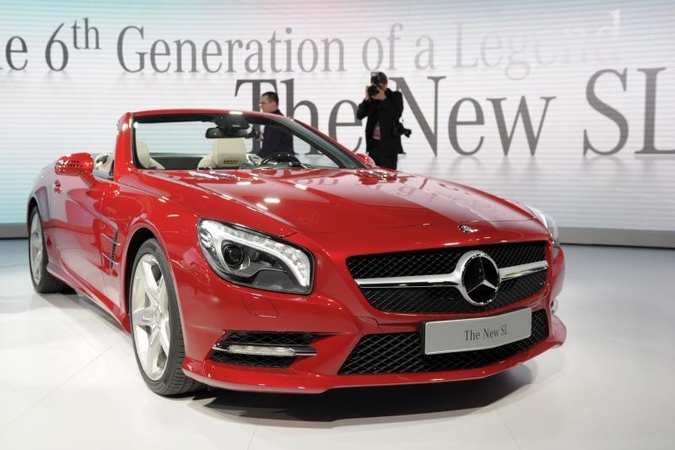 Detroito automobilių paroda: „Mercedes-Benz SL“