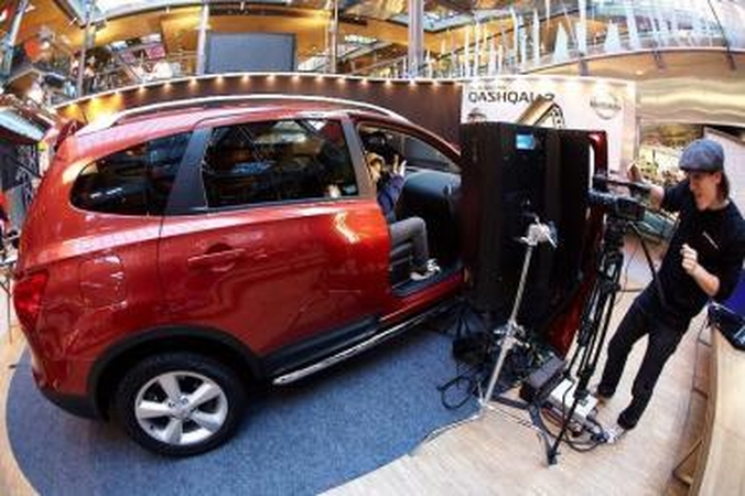 „Nissan“ siūlo tapti kino žvaigžde