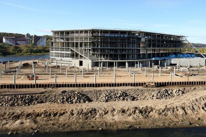 Kaunas ims ilgalaikę paskolą Žalgirio arenos viešajai infrastruktūrai plėtoti