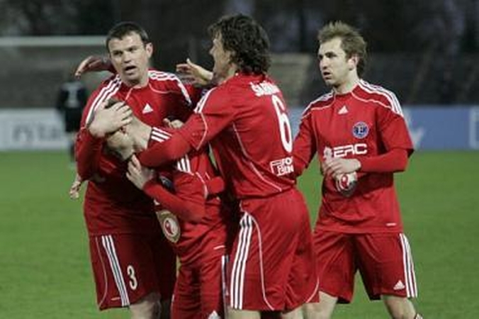 Lietuvos futbolo A lygos turas prasidėjo "Ekrano" pergale
