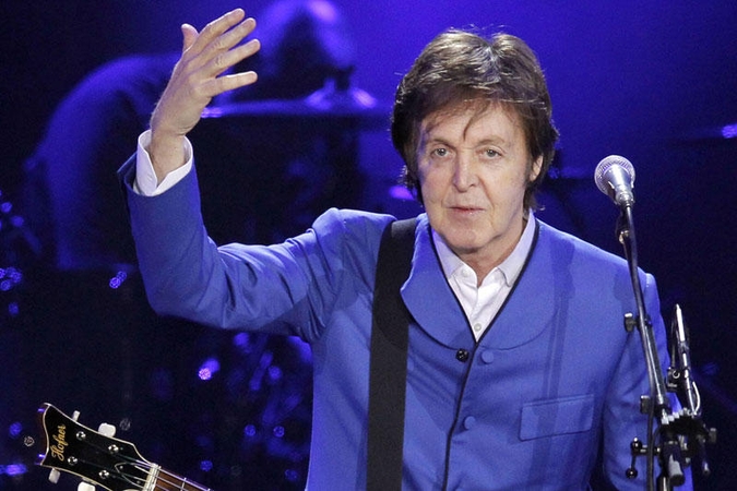 P.McCartney gaus žvaigždę Holivudo šlovės alėjoje