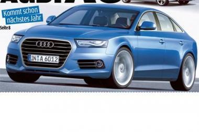 Išslaptinta naujoji „Audi A6“