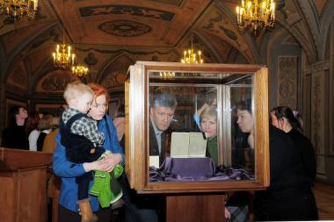 M. Mažvydo „Katekizmo“ originalas – balandžio 1-ąją Vilniaus universiteto bibliotekoje