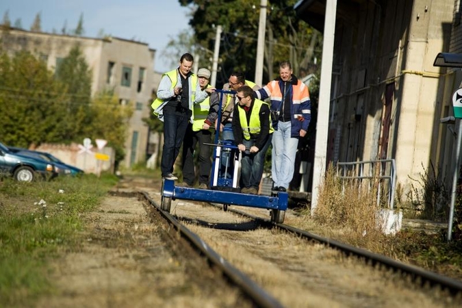 Istoriko pramoga – tyrinėti miestą nuo geležinkelio bėgių