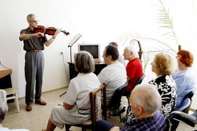 Muzika išlaisvina ligonių išgyvenimus