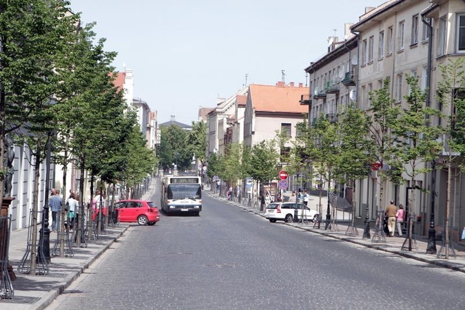 Dalis Tiltų gatvės atiteks dviratininkams