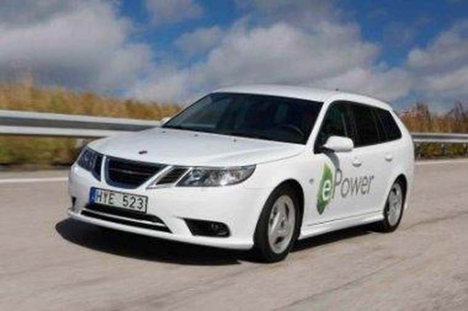 „Saab“ - nebesvetimas tarp elektromobilių