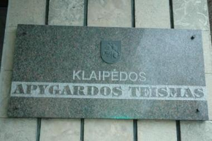 Klaipėdoje nuteistas mažametės žagintojas