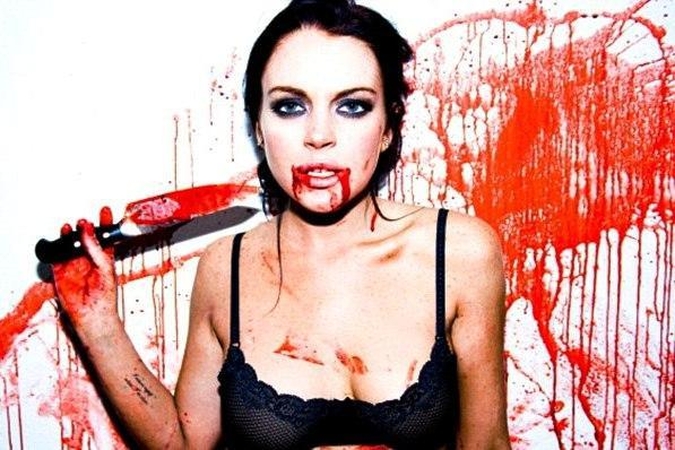 L.Lohan pavirto vampyre