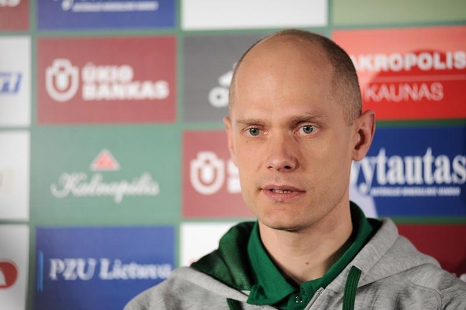 S.Štombergas: stengsiuos įkvėpti „Žalgirio“ krepšininkus