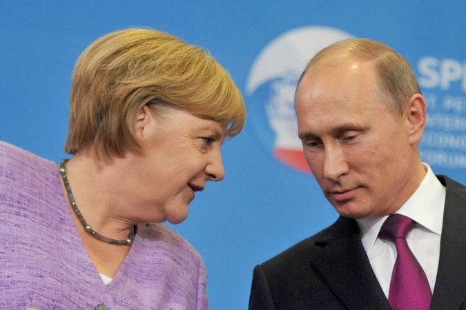 V. Putinas atmetė A. Merkel prašymą Vokietijai grąžinti meno kūrinius