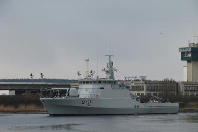 Flotilę papildė dar vienas laivas