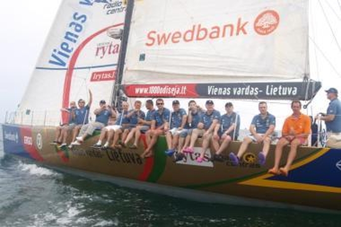 „Ambersail“ tęsia kelionę pas Šiaurės Amerikos lietuvius
