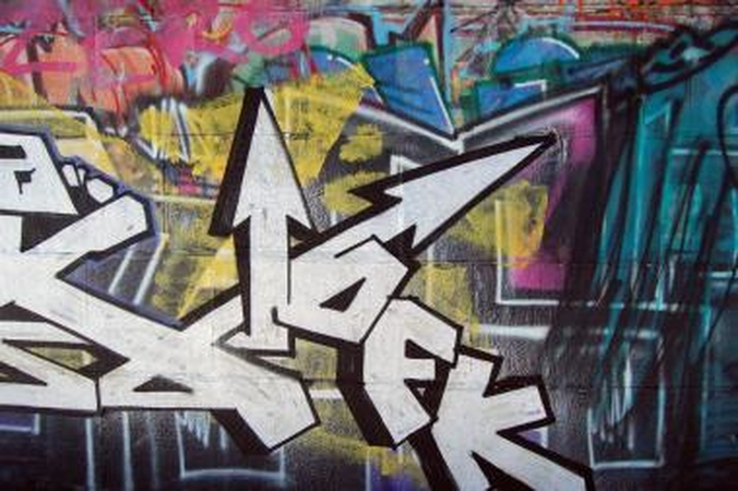 Vilniuje sučiuptas graffiti piešėjas, nufilmavęs savo „kūrybą“