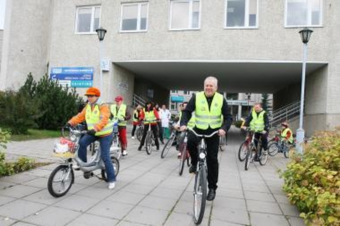 Dėmesys širdžiai – minant pedalus
