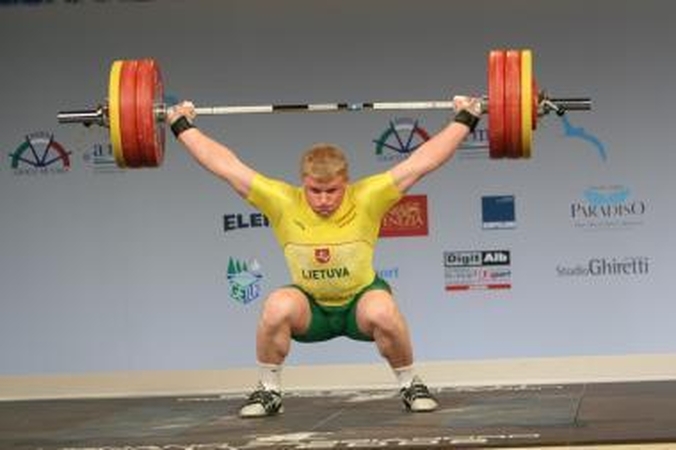 A.Didžbalis - Europos jaunimo sunkiosios atletikos čempionas! 