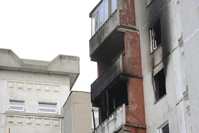 Iš gaisro Šilainių daugiabutyje kauniečiai nepasimokė?