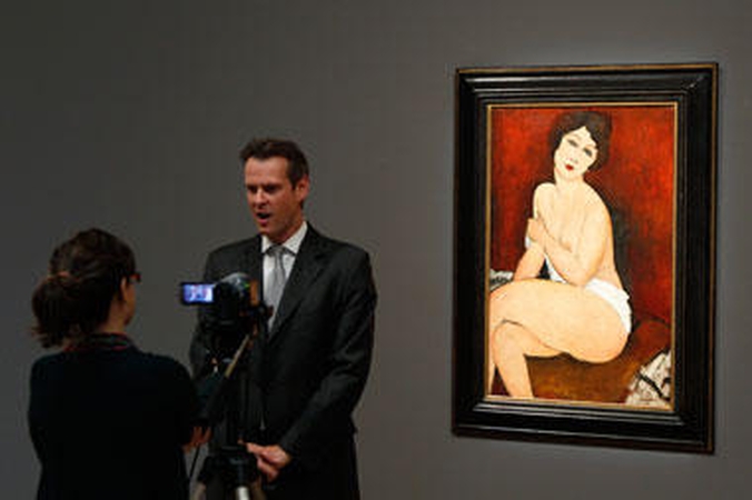 A.Modigliani paveikslas parduotas aukcione už 69 mln. dolerių