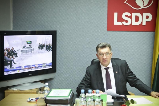 A. Butkevičius: koalicija su „tvarkiečiais“ ir Darbo partija - reali