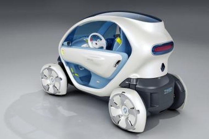 Frankfurte - „Renault“ elektromobiliai