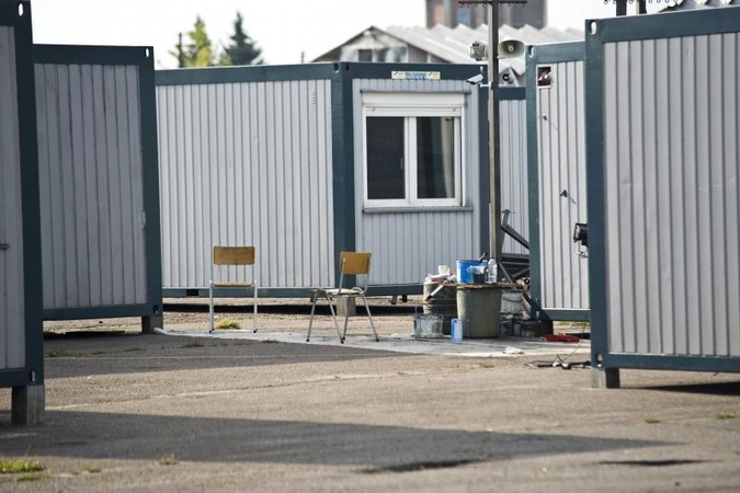 Aleksoto aerodrome ispanai filmuos pabėgėlių stovyklą 
