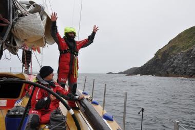 „Ambersail“ įgula apiplaukė Horno ragą