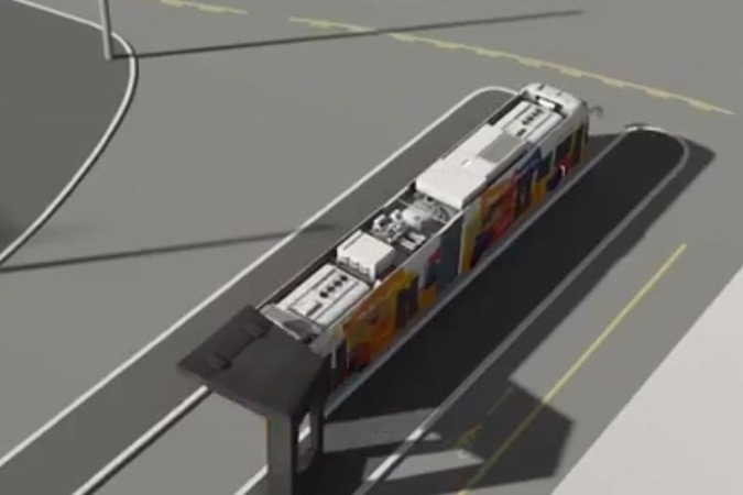  Ženevoje jau bandomi gretai įkraunami elektriniai autobusai 