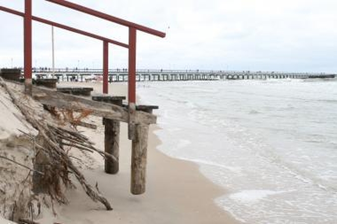 Audros padariniai: Palanga neteko kopų