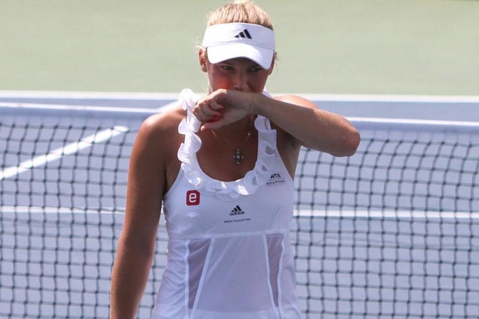 C.Wozniacki pasitraukė iš teniso turnyro JAV