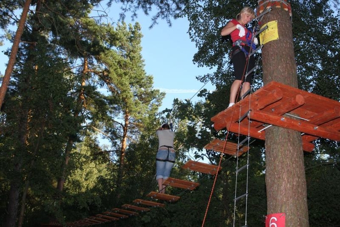 Belmonto nuotykių parke susižalojo nepilnametė