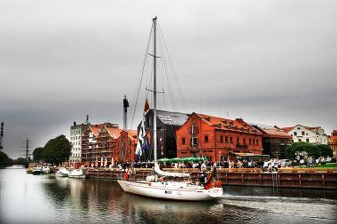 Atlantą perplaukusioms jachtoms – klaipėdiečių pagarba