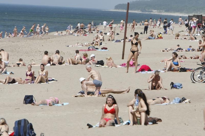 Paplūdimyje susižalojo rankininkė