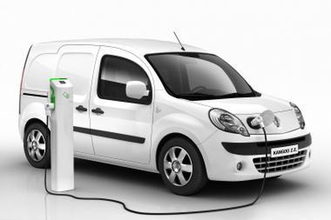 Komercinių automobilių parodoje - „Renault Kangoo Express Z.E.“