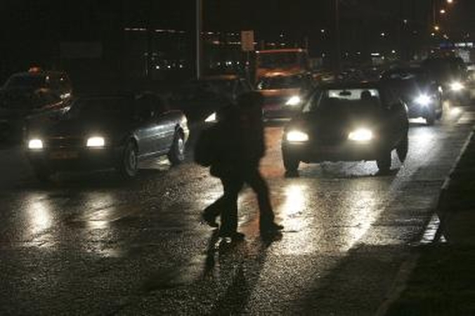 Panevėžyje partrenktas neblaivus pėstysis