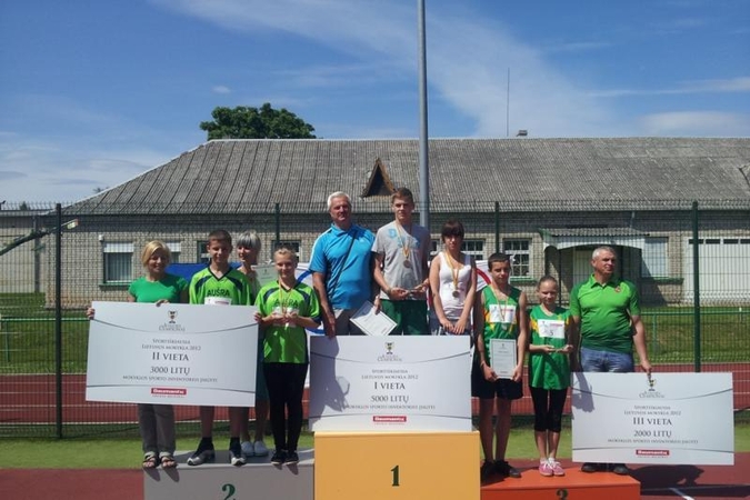 Sportiškiausios Lietuvos mokyklos vardas – Kauno rajono gimnazijai