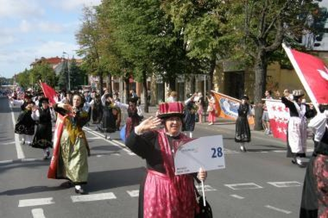 Per Klaipėdą žygiavo „Europiados“ paradas