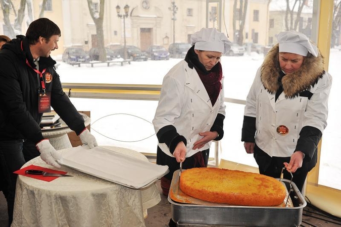 Žemaičių blyno užteko visam būriui smalsuolių 