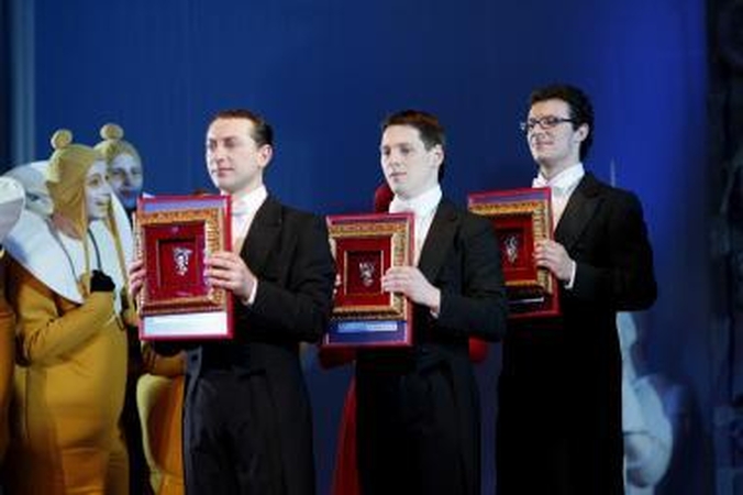 Trims Klaipėdos teatro kūrėjams įteiktos „Padėkos kaukės“